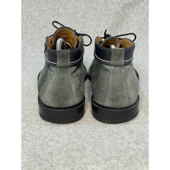 7 for All Mankind for Men: Cruz Oxford Grey Suede Leather Ankle Boots 8 US - Picture 4 of 7